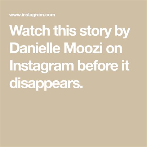 Watch this story by Naomi on Instagram before it disappears..